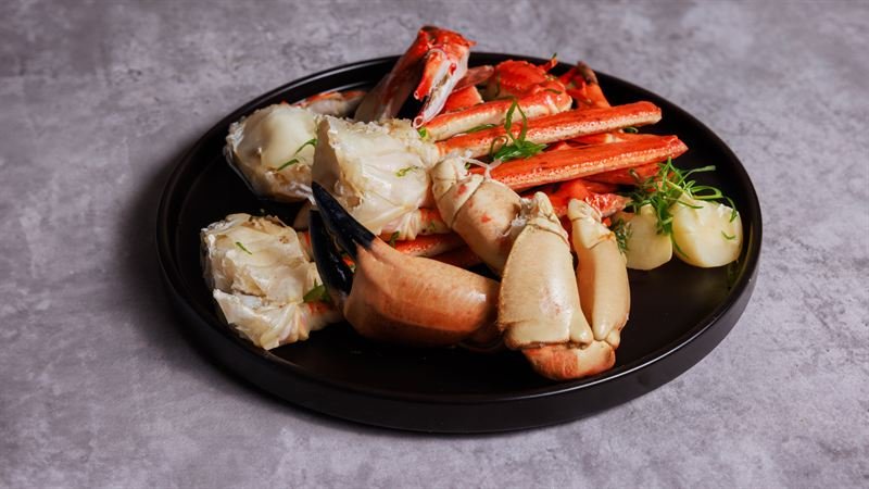 Papa Nadox Crab Boil with Crispy Potatoes