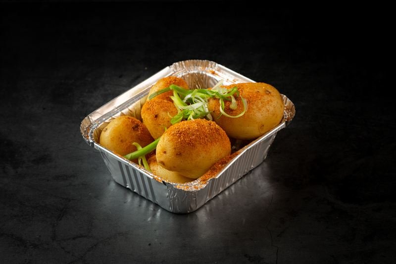 Garlic Old Bay Potatoes